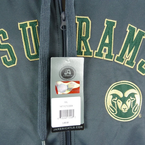 NCAA Colorado State Rams CSU Full Zip Jacket S XXL - Picture 2 of 7